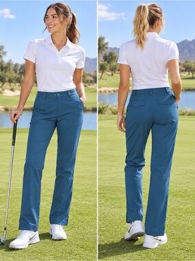 Nike Golf Tour Performance Dri-FIT Teal Blue Women’s Pants Size 4
